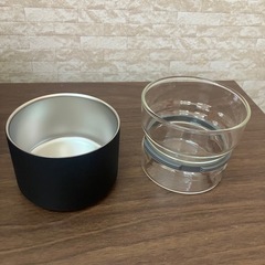 ドウシシャ 二重構造 タンブラー ほろり　300ml 黒の画像