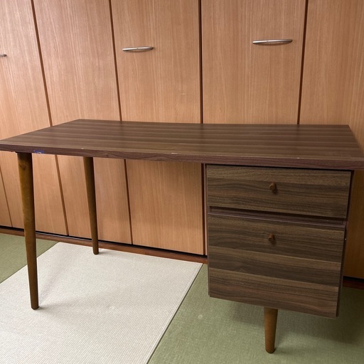 木製机 (ぐりーん) 下北のテーブルの中古あげます・譲ります