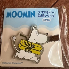 ムーミン 前髪ヘアクリップ新品の画像