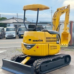 コマツ　ミニユンボ　PC30MR-1   倍速付き　　4wayマルチ付き  ブレーカー配管付　2tクラス　全国陸送可能 下取りOK　 　の画像