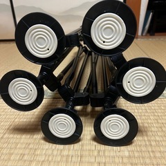 日本育児　洗えてたためるポータブルベビーサークル　クラウドの画像