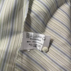 BRICK HOUSE／シャツ・薄グリーン・7分袖・Mサイズの画像