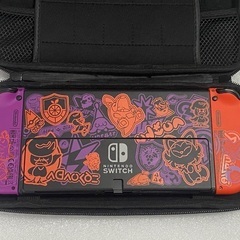 【本日の引き取りで表示価格から3000円引きの35000円】ポケモン Nintendo Switch 有機ELモデル スカーレット・バイオレットエディション ※ハードケース付きの画像