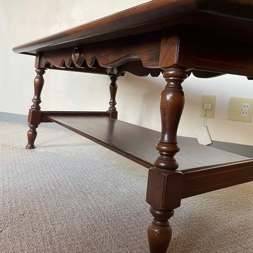 飛騨産業 センターテーブル No.6T キツツキマーク 飛騨産業 センターテーブル No.6T キツツキマーク (N.K.Y) 岸辺