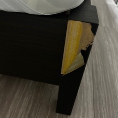ニトリダブルベッドフレーム(深型)の画像
