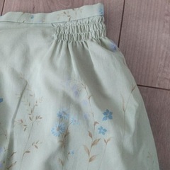 スカートセットアップ 花柄の画像