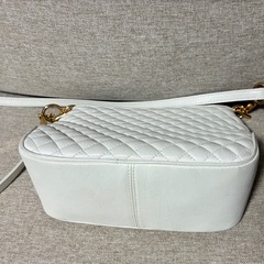 【美品】Kitamura ホワイト ショルダーバッグの画像