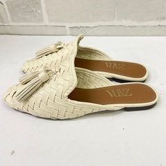 タッセル付ミュール ZARA Mサイズ 約23.5〜24cmの画像