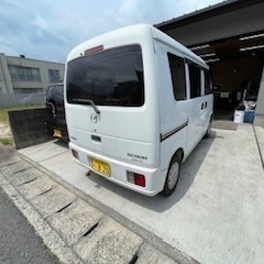マツダスクラムバン　車検長いですの画像