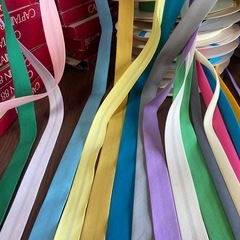 大量　パイピングテープ　バイヤステープ　ハンドメイド材料の画像