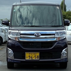⭐️車検R9年5月迄⭐️タントカスタムRS 両側パワスラ　ターボ　純正アルミホイール　地デジナビ　セラミックコーティング済み💎の画像