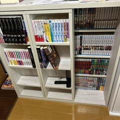 スライド式本棚の画像