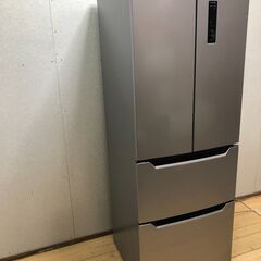 決まりました　アイリスオーヤマ 4ドア 冷凍冷蔵庫 320L IRSN-32B-S 2023年 シルバー 自動霜取り 急冷モード ecoモード フレンチドア【糸島市内 送料無料】 88266-1-②-010の画像