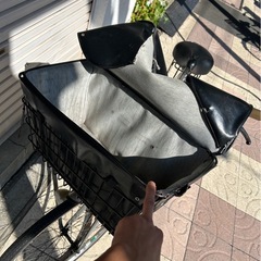 LUCKY 26インチ 3段変速 自転車　カゴ付き自転車の画像