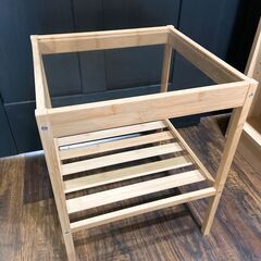 美品 IKEA イケア NESNA ネスナ サイドテーブルの画像
