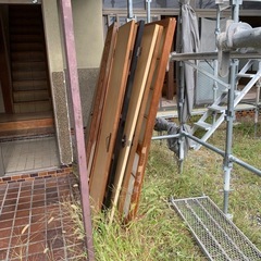廃材　木材　無料　焚き火などにどうぞの画像