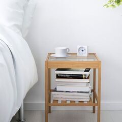美品 IKEA イケア NESNA ネスナ サイドテーブルの画像