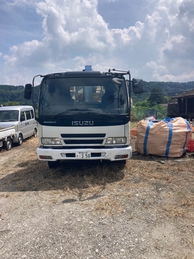 いすゞ4Tユニックセミオートマ4段ブーム