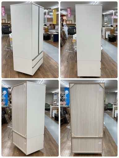 S155⭐ NITORI ニトリ ワードローブ クローゼット トラウト80 幅79.8cm 綺麗 
