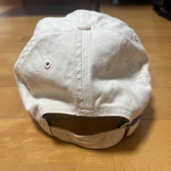 【無料でお譲りします】NEW ERA キャップ アイボリー ※ツバ元に微かな汚れ有 古着 美品 即日受け渡し可能の画像