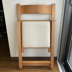 無印良品 折りたたみチェアの画像