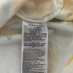 baby gap、パイナップルワンピース、80の画像