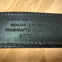 ベルト　TOMMY HILFIGERの画像