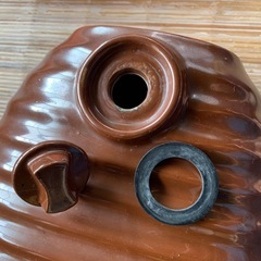 湯たんぽ　陶器製の画像