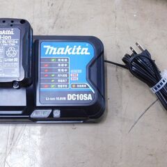 【JM780】makita マキタ 充電式 コードレスクリーナー CL107FD 純正バッテリー BL1015 純正充電器 DC10SA付 充電式クリーナ の画像