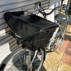 SWEET LIB 27インチ 3段変速 自転車　カゴ付き自転車
の画像