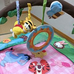 くまのプーさんまるごとたためる5ステップジム　タカラトミーの画像