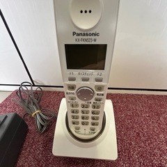 中販紅　【Week】Panasonicパナソニック株式会社  固定　コードレス電話機　親機、子機　現状渡し　09-20-01の画像