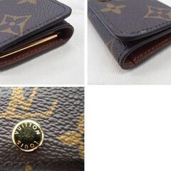 美品 ルイ・ヴィトン キーケース ミュルティクレ4 M69517 モノグラム・キャンバス ブラウン Louis Vuitton 苫小牧西店の画像