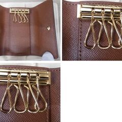 美品 ルイ・ヴィトン キーケース ミュルティクレ4 M69517 モノグラム・キャンバス ブラウン Louis Vuitton 苫小牧西店の画像