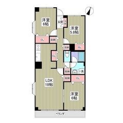 💕初期費用分割相談可🎵フリーレント（初月賃料無料）、敷金なし、礼...