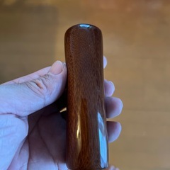 自動車のパーキングブレーキ用ウッドノブ　木製の画像