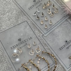 新品未使用ピアスの画像