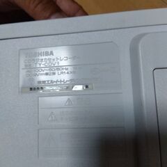 東芝　CDラジオカセットレコーダーの画像