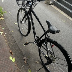 クロスバイク自転車フェルマータ 27インチ 6段変速オートライトの画像