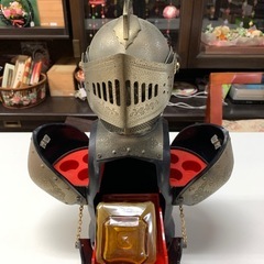 【アンティーク】ニッカウヰスキー 西洋甲冑　ボトルケースの画像