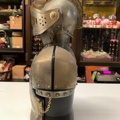 【アンティーク】ニッカウヰスキー 西洋甲冑　ボトルケースの画像
