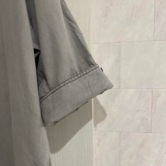 DOUX arCHIVES グレー シャツワンピース 長袖の画像