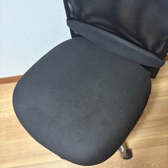オフィスチェア/ワークチェア（ブラック）/無料で差し上げますの画像
