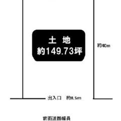 ★貸土地★   大阪府高槻市柱本　149坪　 #資材置き場　＃ト...