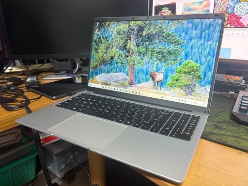 ノートパソコン Windows11 CPU Celeron N4000 メモリ8GB SSD256GB Office 2021 本体使用時間約80時間