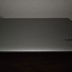 美品Lenovoシルバー　高速SSD搭載　 CD/DVD/読み書き　薄型スリム軽量モデル　大画面15.6インチ　カメラ内蔵　テンキー内臓　USB3.0 Wifi対応の画像