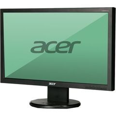 Acer 22インチLEDワイドモニタV223HQL VGAケーブル・電源ケーブル・AUXケーブル付き エイサー液晶モニター　動作確認済みの画像