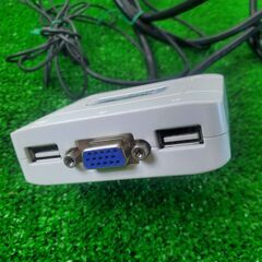 ELECOM エレコム KVM-KUSN USB切替器 2台用 手元スイッチ付きの画像