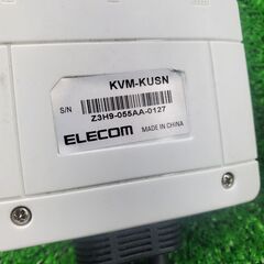 ELECOM エレコム KVM-KUSN USB切替器 2台用 手元スイッチ付きの画像