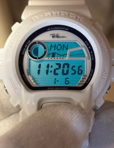 値下げしました！G-SHOCK  コラボ　【Ron Herman】腕時計　別注/限定/白